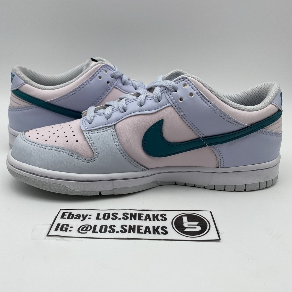 Size 6.5y (GS) - Nike Dunk Low Mineral Teal (FD1232-002) - Picture 2 of 8